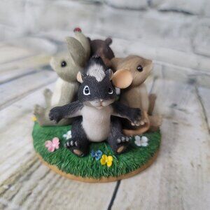 Charming Tails Fitz and Floyd Circle Of Friends 98/324 Canadian Limited Edition